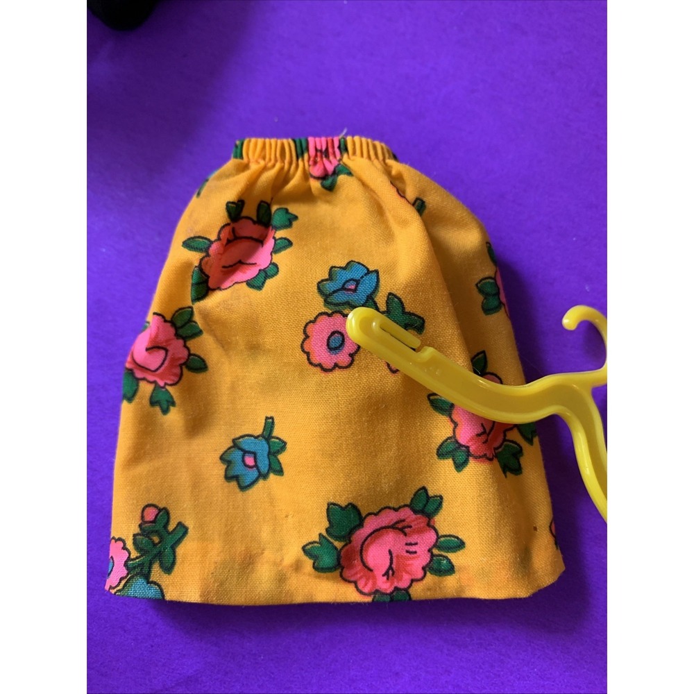 Vintage Barbie Skipper Lil Miss Midi #3468 ORANGE Skirt 4 THE COLLECTOR RARE